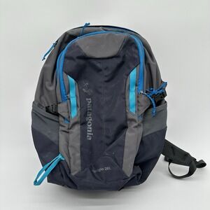 Patagonia Backpack Refugio Pack 26L Blue Teal Nylon Hiking Laptop Day Outdoor